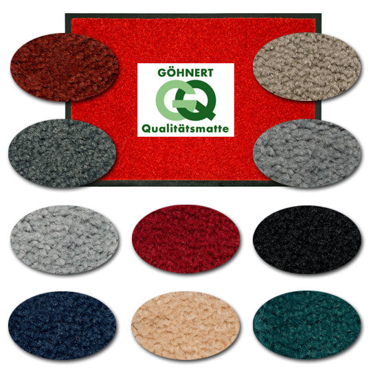 Göhnert Qualitätsmatte, einfarbig inkl. Rand