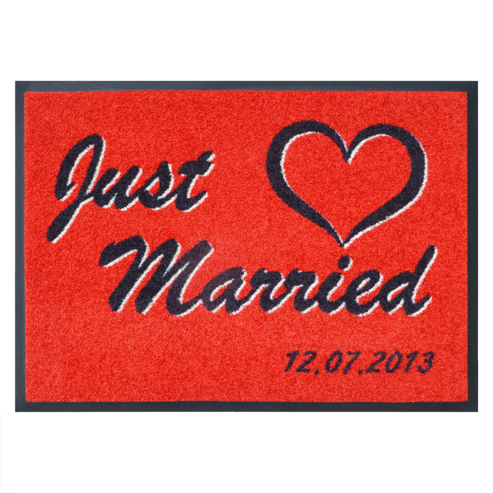 Fußmatte - Just married